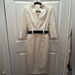 Karen Millen  White Forever Mini Dress US4 Photo 4