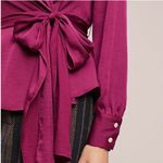 Moulinette Soeurs ANTHROPOLOGIE  Brynn Wrap blouse Photo 1