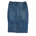 One 5 One  denim midi skirt with pearls sz S Photo 2