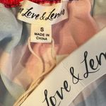 For Love & Lemons Lorenza Midi Dress in Blue Size Small NWT Photo 12