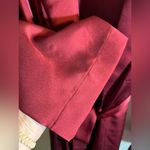 Chic Soul Robe Intimates & Sleepwear burgundy satiny feminine loose fit robe Photo 2
