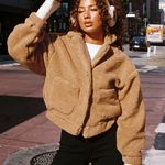 Princess Polly Teddy Coat Photo 0