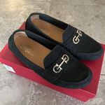Salvatore Ferragamo  Odilia Nubuck Driving Loafers, Black Size 8 Retail $795 Photo 2