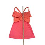 Lululemon Women's Size 6 Pink Orange Wrap It Up Tank Top Criss Photo 4