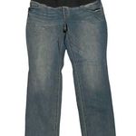 Old Navy maternity jeans stretch low front panel slim straight size 18 NWT‎  Photo 0