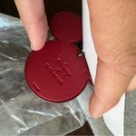 Coach Disney Mickey Ears Bag Charm Key Fob Purse Accessory Red 78351 Photo 2