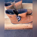 Keds Suede Ankle Boots Faux Fur Lining Women's 6 Photo 1