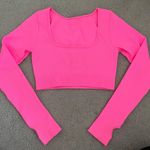 Pink Long Sleeve Top Photo 0