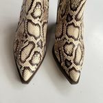 Vince Camuto Snakeskin Print Leather Gradina Block Photo 3