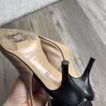 Kate Spade  Bow Slingback Pump Heels‎ Made in Italy Nude & Black Bow 6 B Jax Photo 3