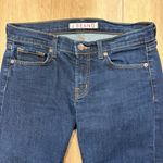 J Brand ππ GIGI ANKLE MID CROPPED FLARE STRETCH JEANS DARK WASH SZ 26 Photo 2