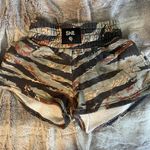 Darc Sport She Everson Sweat Shorts In Coffee Tiger Camo Photo 2