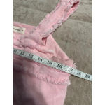 The Impeccable Pig  Sleeveless Blouse Size Medium Pink Layered Flowy Tank Top Loose Photo 4