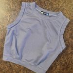 Arrive Guide Sleeveless, Cropped Yoga Top in Grey Photo 6