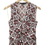 White House | Black Market Twist-Detail Printed Knit Maxi Dress Women’s Size Small Photo 6