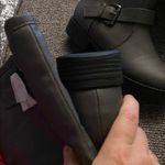 Journee Collection  Black Heeled Boots Classic Design 7.5 Photo 5