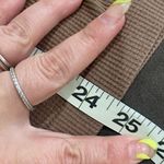 Athleta  Brown Tank Metallic Knit Racerback Top Size Large Photo 8