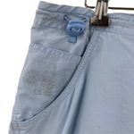 Columbia  Blue Lightweight Ladies Cotton Nylon Shorts Size Medium Photo 1