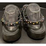 Skechers  Goga Mat Sandals Womens Size 10 Black Multicolor Beads 16185 Comfort‎ Photo 2