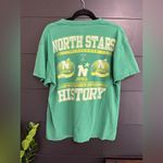 Majestic MINNESOTA NORTH STARS Hockey Vintage Unisex Graphic Tee Sz L T-Shirt GUC Photo 2