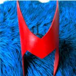 Etsy Scarlet Witch Leather handtooled Cosplay Headpiece Photo 1