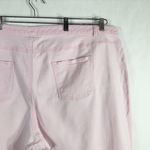 Woman Within Plus Size 32W Capri Jeans Light Pink High Rise Natural Fit 818 Photo 7