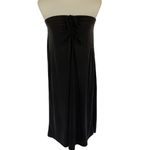 Wasabi + Mint Wasabi Mint Dress‎ Medium Gray Strapless Midi Tube Party Club Vacation Photo 2