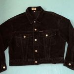 Guess JEANS jacket black button up 2 chest pockets button cuffs vintage size M Photo 0