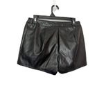 SheIn SXY Faux Leather Shorts black NWT size L Photo 1