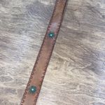 Levi's Levi’s size large brown full grain leather floral embossed belt Photo 4