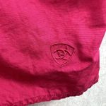 Ariat  XXL Shirt Cowgirl Pearl Snap Silver Studded Embroidered Rodeo Western Pink Photo 5