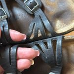 Birkenstock  Granada Double Strap Black Leather Soft Footbed Sandal Photo 6