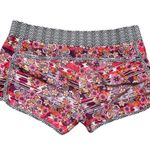 Athleta Women's Pink Watermelon Lanai Beach Shorts Size 14 Casual Summer Photo 3