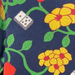 Roberto Lugo Blue Hoodie with Floral Design Photo 5