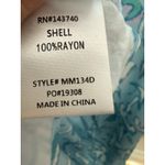 Hyacinth House Blue Abstract Hattie Midi Dress Size Medium Tuckernuck Photo 3