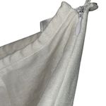 Jones New York White Cotton Linen Metallic Jacquard Skirt 4 Photo 5