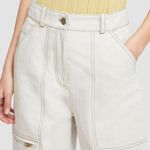 3.1 Phillip Lim  Linen Denim Utility Trousers Ecru 00 Photo 2