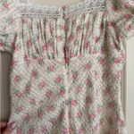 For Love & Lemons NWT Pink  "Maxine" Floral
Mini Dress Sz medium Photo 5