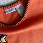 White Stag Vintage y2k  Orange Graphic Appliqué Halloween Sweater 🔥 Photo 4