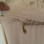 Bill Levkoff  Cream Backless Lace‎ Dress Photo 6