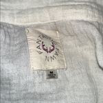 Fantastic Fawn  Women's Blue & White ombré Button-Up Top size medium oversized w Photo 5