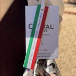 Cheval Firenze | Wine Italian Leather Hobo Bag w/ Matching Wallet & Scarf 🍂🍁 Red Photo 2