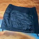 Skhoop Black Insulated outdoor Puffer Mini Skirt XL Photo 1