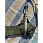 Aerie , Green Bikini Top, Size Small Photo 5