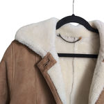 Mill Valley Sheepskin & Leather Co. Tan Suede Shearling Jacket Penny Lane 6 Photo 5