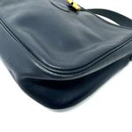 Longchamp vintage Roseau Blue Navy Leather Crossbody Bag Photo 3