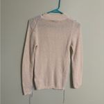 ZARA  Sweater Women Size Medium Beige Wool Alpaca Pullover Knit Crew NEW Photo 1