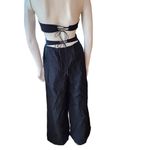 NWT Avve Black Strapless Cutout Jumpsuit (S) Photo 9