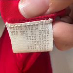 Carolina Herrera  Red Silk Strapless Gown Women’s 8 Formal Dress Designer Luxury Photo 3