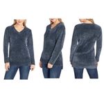 Orvis NEW Ladies' Chenille Tunic Sweater size M Marled Navy Photo 2
